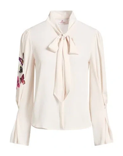 Compagnia Italiana Woman Shirt Ivory Size 2 Polyester In White