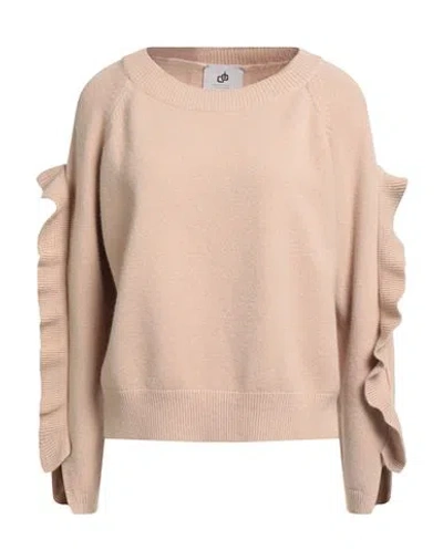 Compagnia Italiana Woman Sweater Beige Size M Viscose, Polyester, Polyamide In Neutral
