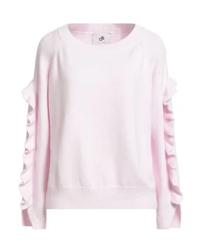Compagnia Italiana Woman Sweater Light Pink Size M Viscose, Polyester, Polyamide