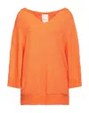 Compagnia Italiana Sweaters In Orange
