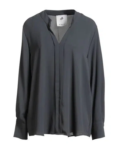 Compagnia Italiana Woman Top Grey Size 12 Polyester In Gray