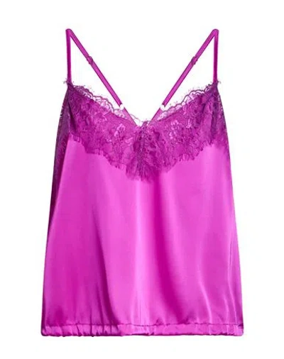 Compagnia Italiana Woman Top Mauve Size 2 Polyester In Purple