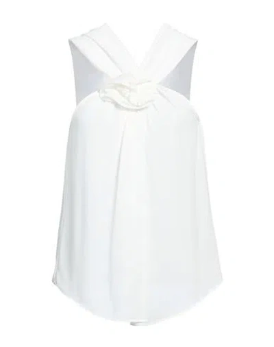 Compagnia Italiana Woman Top White Size 6 Polyester
