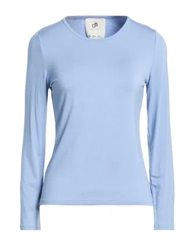 Compagnia Italiana Woman T-shirt Light Blue Size M Cotton, Elastane