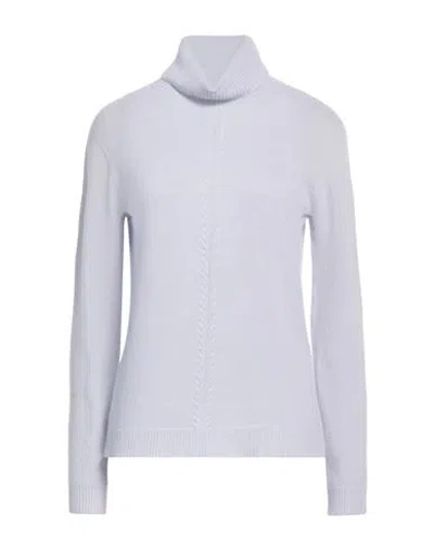Compagnia Italiana Woman Turtleneck Sky Blue Size S Wool, Cashmere