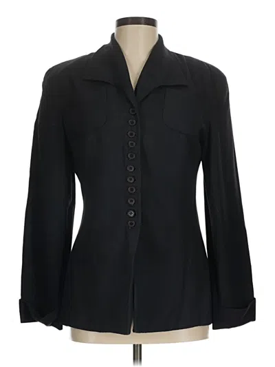 Pre-owned Compagnie Internationale Express Blazer Jacket In Black