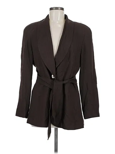 Pre-owned Compagnie Internationale Express Blazer Jacket In Brown