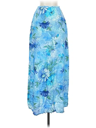 Pre-owned Compagnie Internationale Express Casual Skirt In Blue