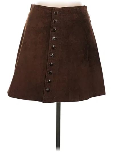 Pre-owned Compagnie Internationale Express Casual Skirt In Brown