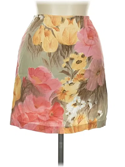 Pre-owned Compagnie Internationale Express Casual Skirt In Tan