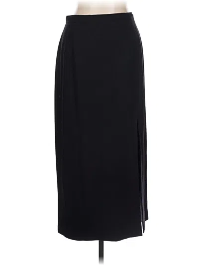 Pre-owned Compagnie Internationale Express Formal Skirt In Black