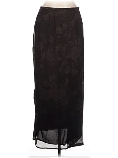 Pre-owned Compagnie Internationale Express Formal Skirt In Black