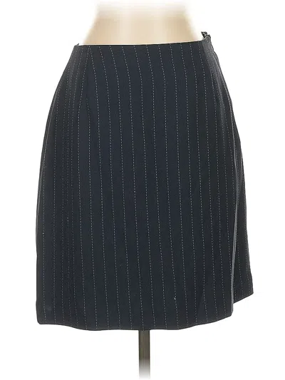 Pre-owned Compagnie Internationale Express Formal Skirt In Gray