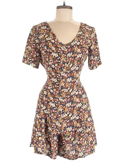Pre-owned Compagnie Internationale Express Romper In Brown