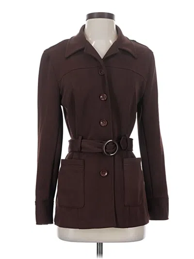 Pre-owned Compagnie Internationale Express Trenchcoat In Brown