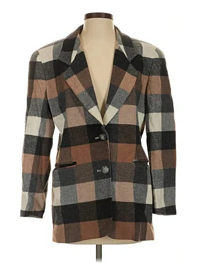 Pre-owned Compagnie Internationale Express Wool Coat In Brown