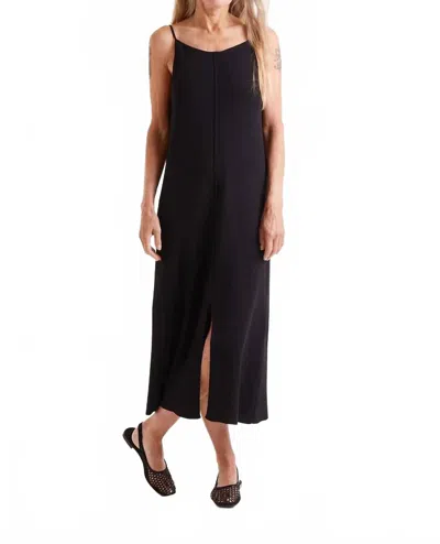 Compañía Fantástica Black Knit Maxi Dress