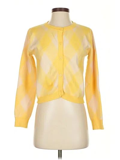 Pre-owned Compañía Fantástica Cardigan Sweater In Yellow