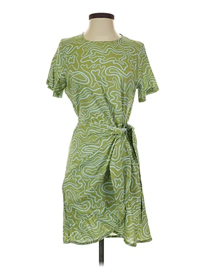 Pre-owned Compañía Fantástica Casual Dress In Green