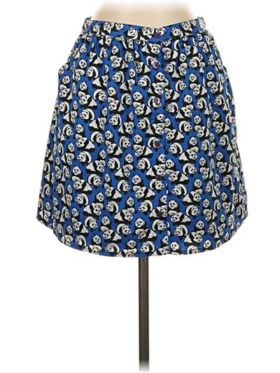 Pre-owned Compañía Fantástica Casual Skirt In Blue