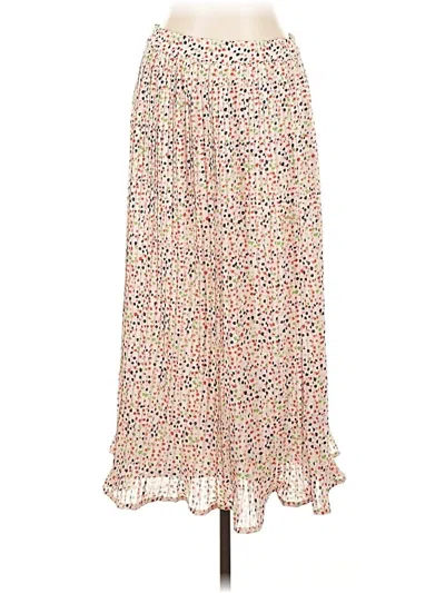 Pre-owned Compañía Fantástica Casual Skirt In White