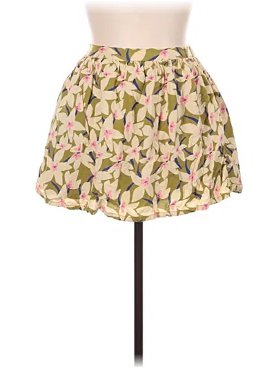 Pre-owned Compañía Fantástica Casual Skirt In Yellow