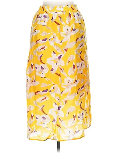 Pre-owned Compañía Fantástica Casual Skirt In Yellow