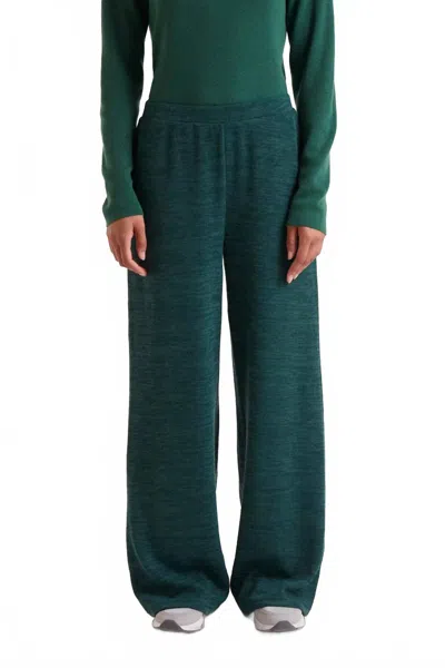 Compañía Fantástica Delfina Straight Leg Pants In Green In Brown