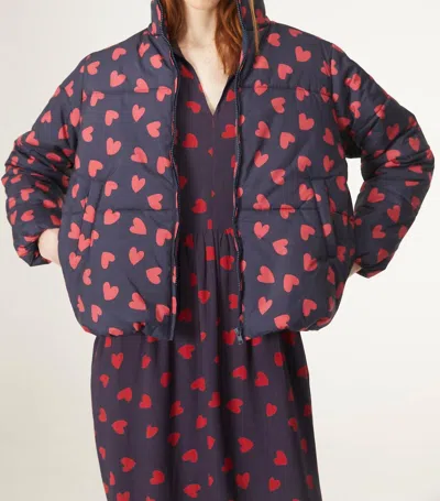 Compañía Fantástica Heart Jacket In Red