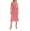 Compañía Fantástica Long Cut Out Dress In Zambeze In Pink