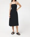 Compañía Fantástica Black Open Back Dress In Black