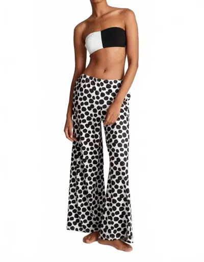 Compañía Fantástica Polka Dot Pants In Black