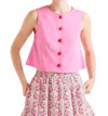 Compañía Fantástica Top In Pink In Pink