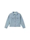 Compania-fantastica Women's Jacket Compania Fantastica 11024 In Sky Blue