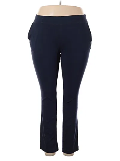 Pre-owned Company Ellen Tracy Active Pants In Blue