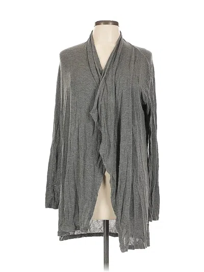 Pre-owned Company Ellen Tracy Cardigan Sweater In Gray