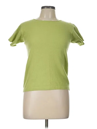Pre-owned Company Ellen Tracy Cardigan Sweater In Green