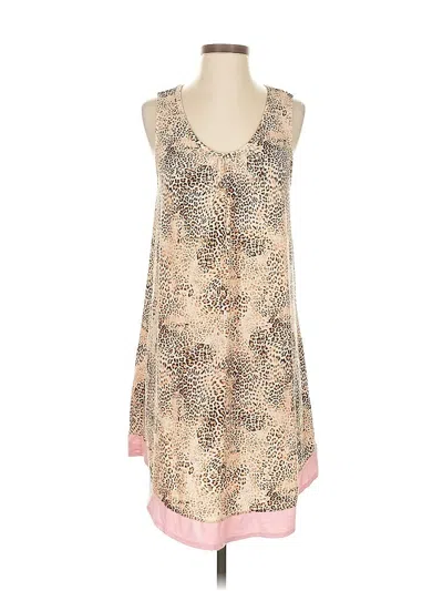 Pre-owned Company Ellen Tracy Casual Dress In Brown