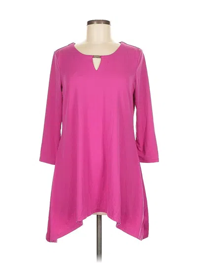 Pre-owned Company Ellen Tracy Casual Dress In Pink