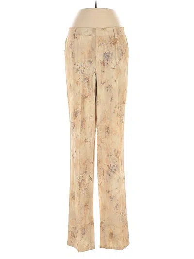Pre-owned Company Ellen Tracy Casual Pants In Gold