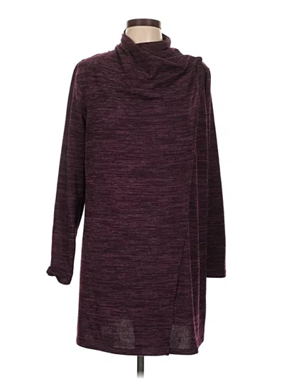 Pre-owned Company Ellen Tracy Kimono In Burgundy