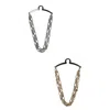 Competition Inc. Men's Double Figaro Link Style Tie Chain In Multi
