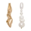 Completed Works Pearl And Ceramic Earrings In Gold