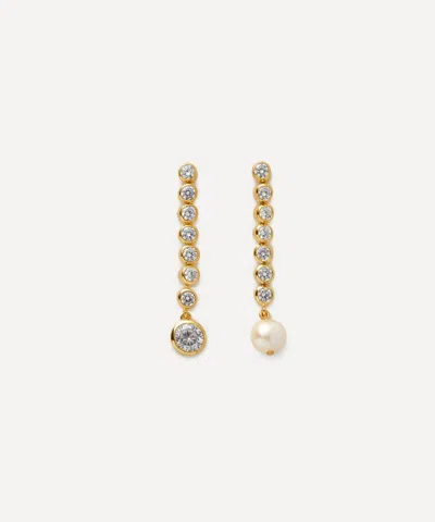 Completedworks 18ct Gold-plated Vermeil Silver Ascent Drop Earrings