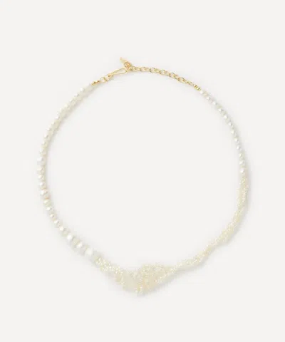 Completedworks 18ct Gold-plated Vermeil Silver Pearl Cove Necklace