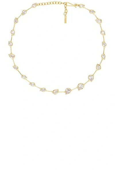 Completedworks 18k Gold Plated & Cubic Zirconia Necklace