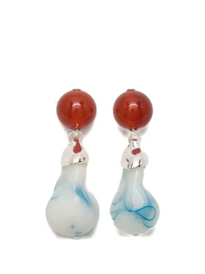 Completedworks Beak Earrings In Neutral