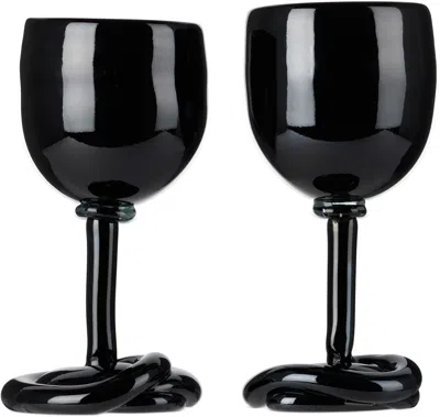 Completedworks Black Thaw Wine Glasses