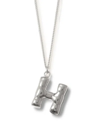 Completedworks Classicworks Initial Necklace In Metallic
