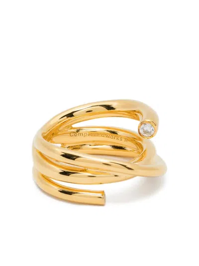 Completedworks Coil 戒指 In Gold